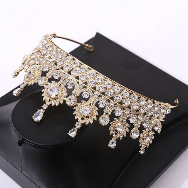 Diademe metal princesse