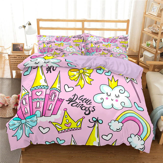 Housse de couette enfant princesse