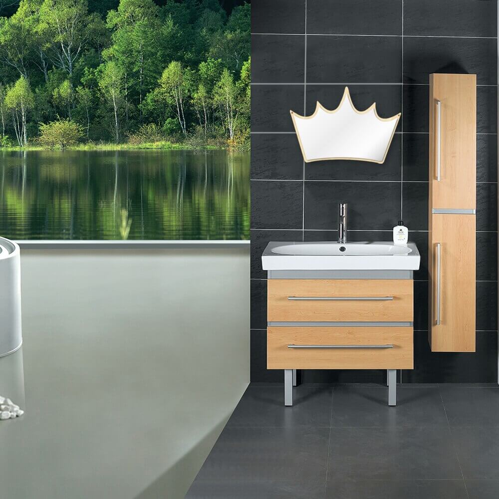 Miroir couronne princesse