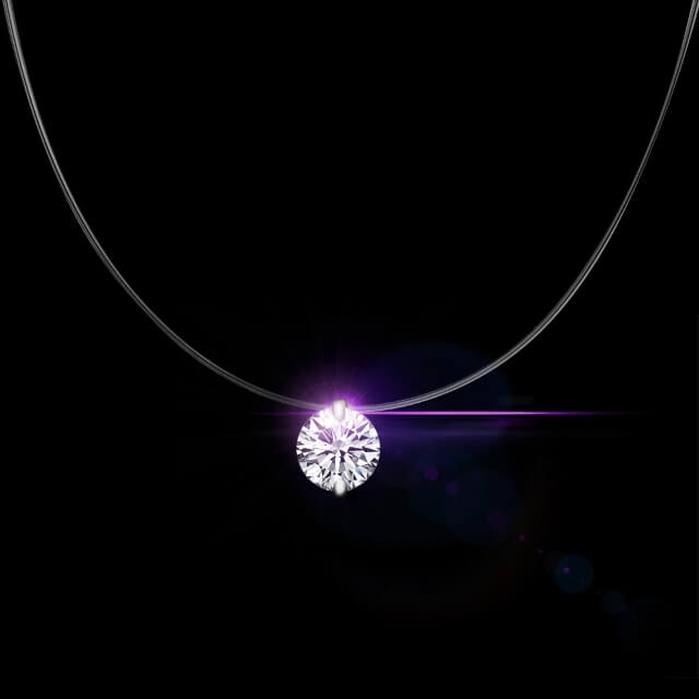 Pendentif cristal princesse