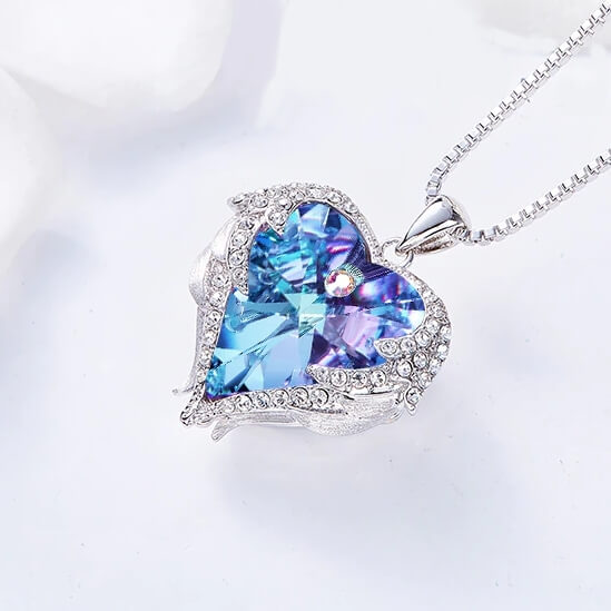Pendentif diamant princesse