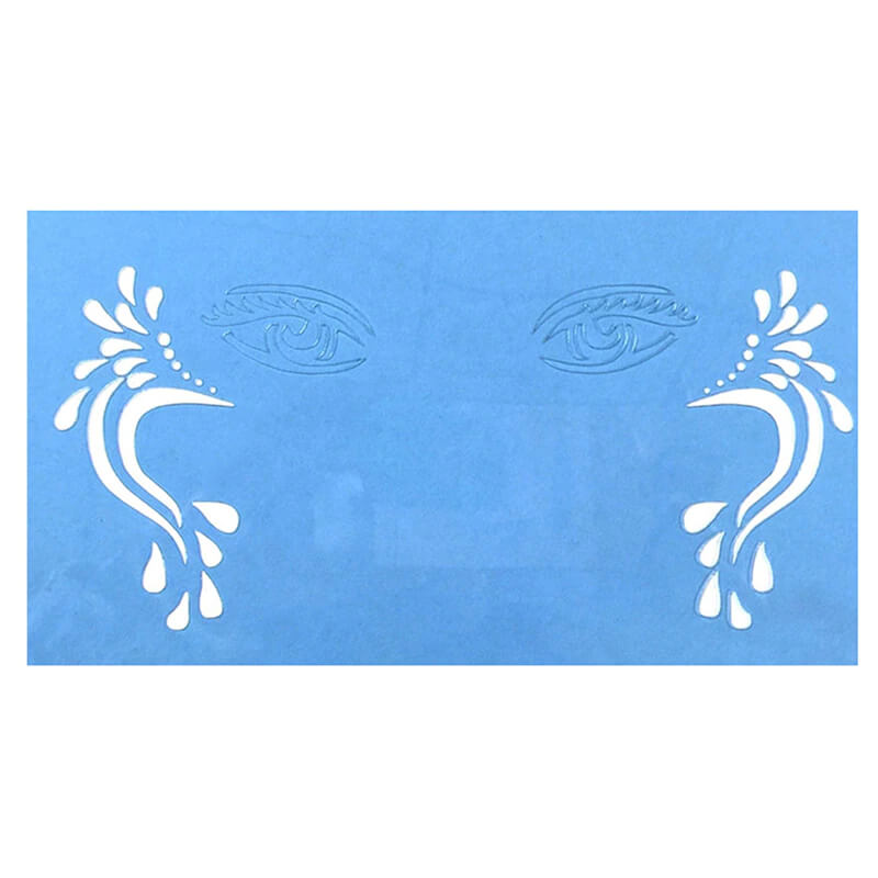 Pochoir enfant sirene