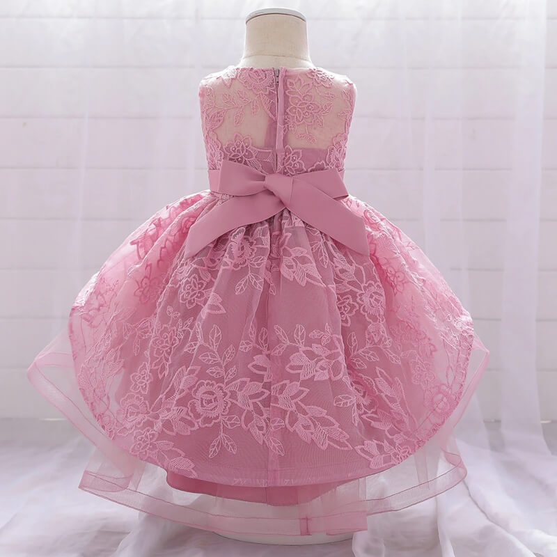 Robe bebe ceremonie rose