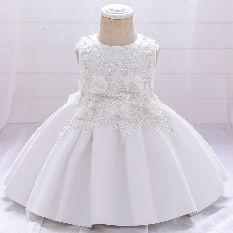 Robe bebe mariage blanche