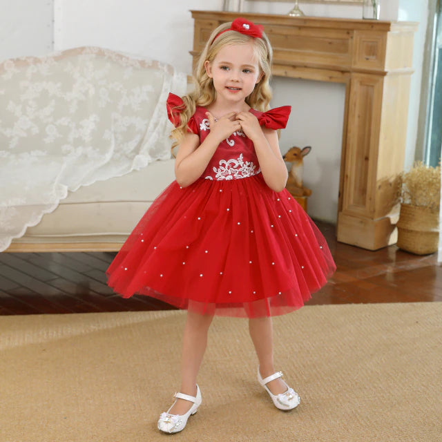 Robe bebe noel fille