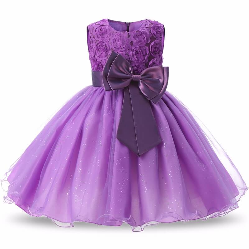 Robe bebe paillette