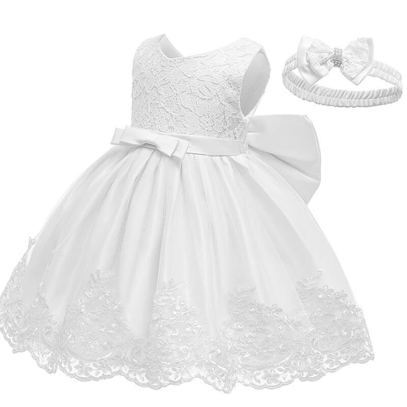 Robe blanche bapteme