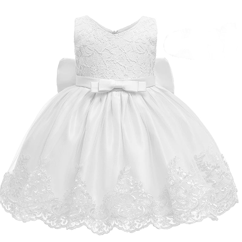 Robe blanche bebe bapteme