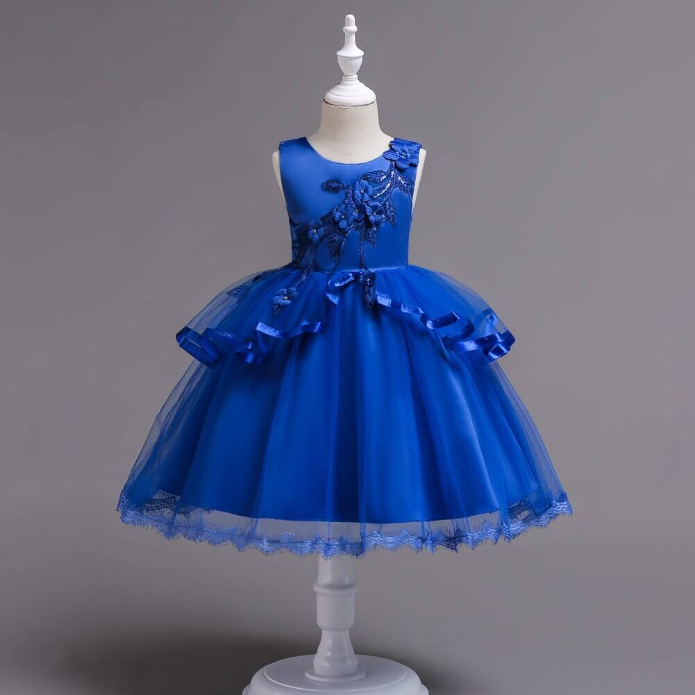 Robe bleu roi