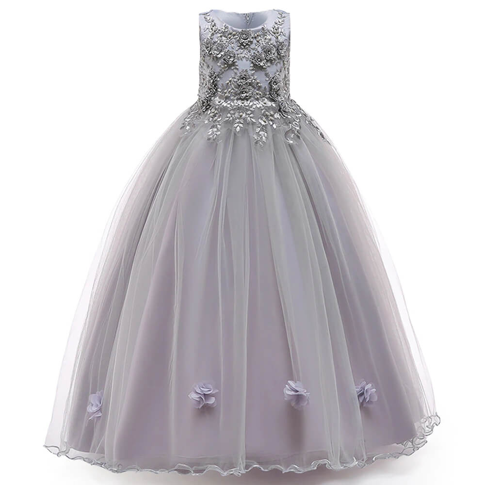 Robe ceremonie grise