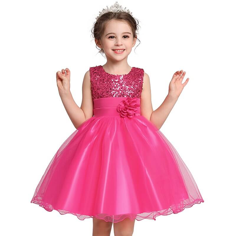 Robe courte enfant princesse