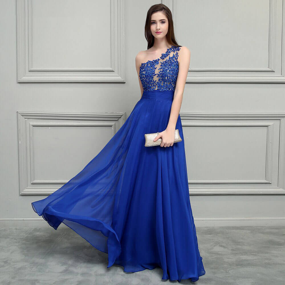 Robe de bal princesse bleu