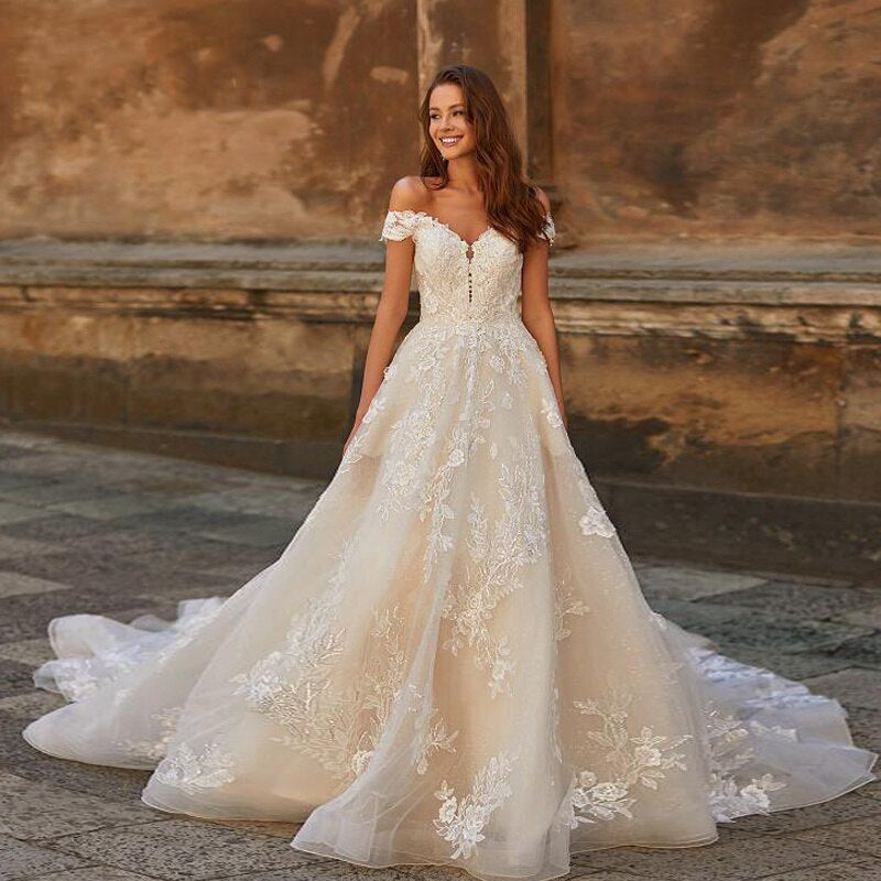 Robe de mariee princesse ivoire