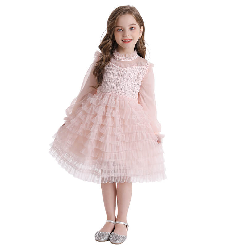 Robe de princesse manche longue