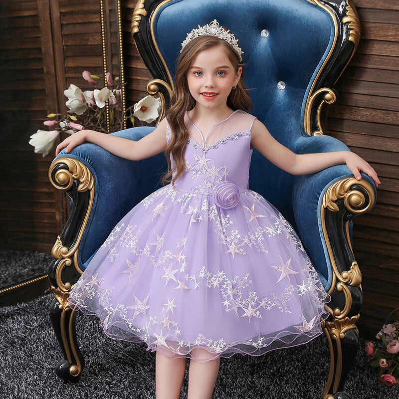 Robe etoile petite fille