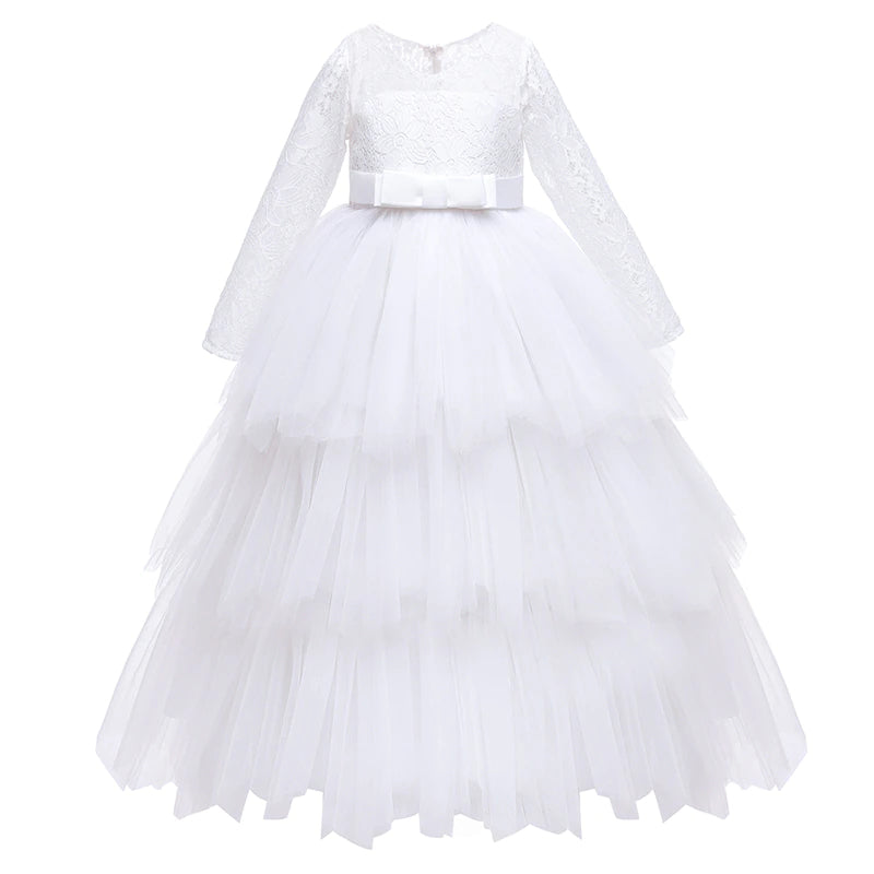 Robe longue princesse blanche
