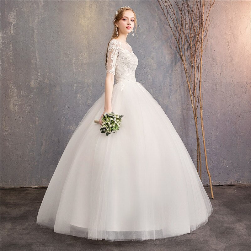 Robe mariage en tulle
