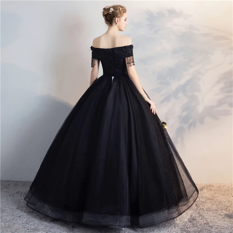 Robe noir princesse