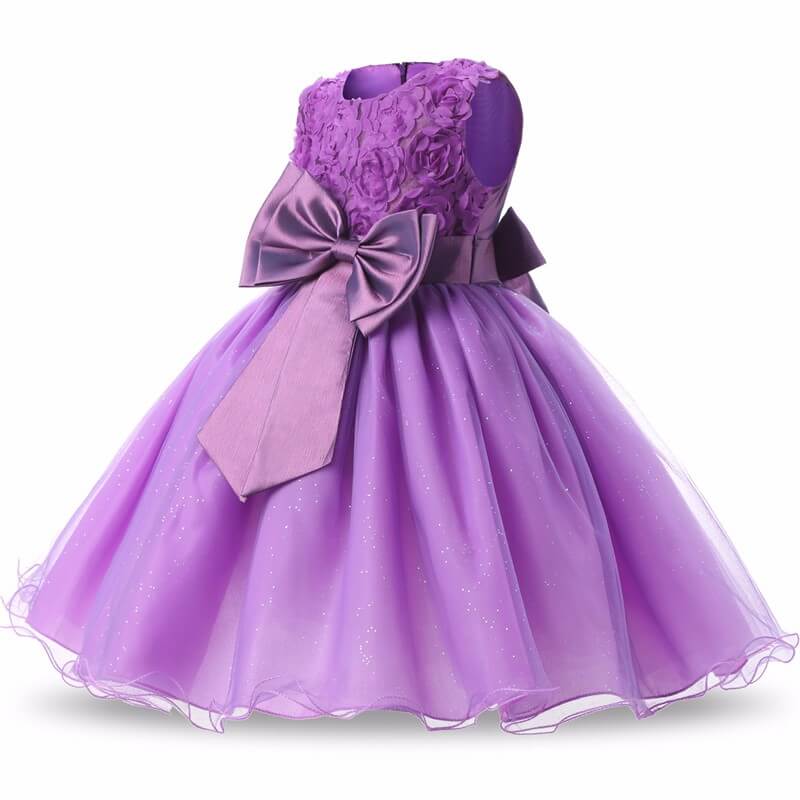 Robe petite fille pailette