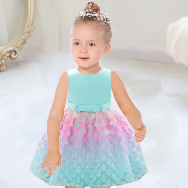 Robe princesse anniversaire bebe