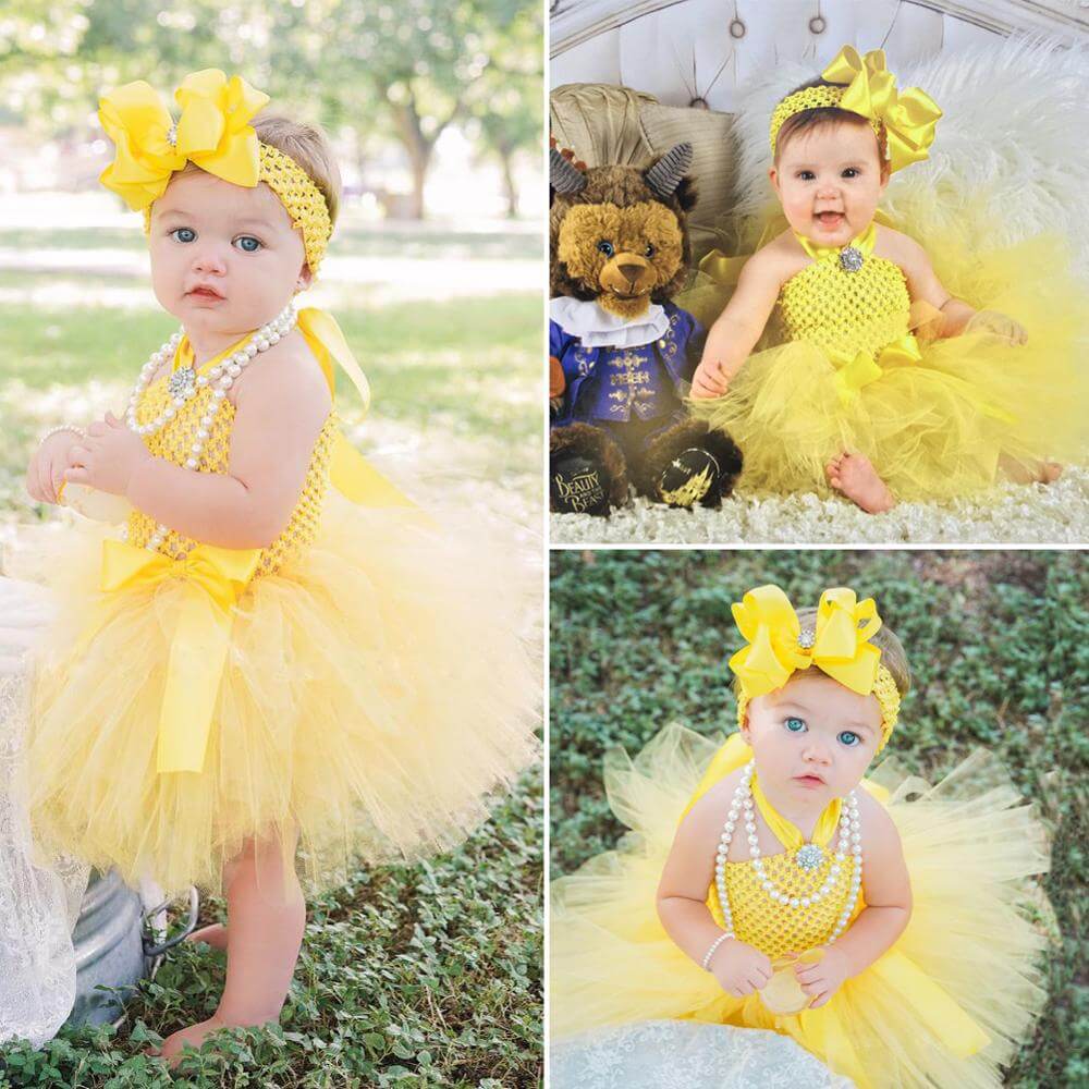Robe princesse bebe nouveau nee