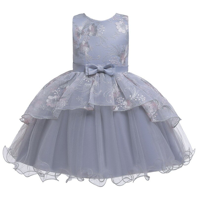 Robe princesse couleur grise