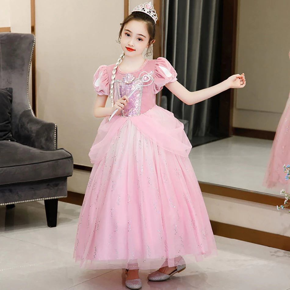 Robe princesse couronne
