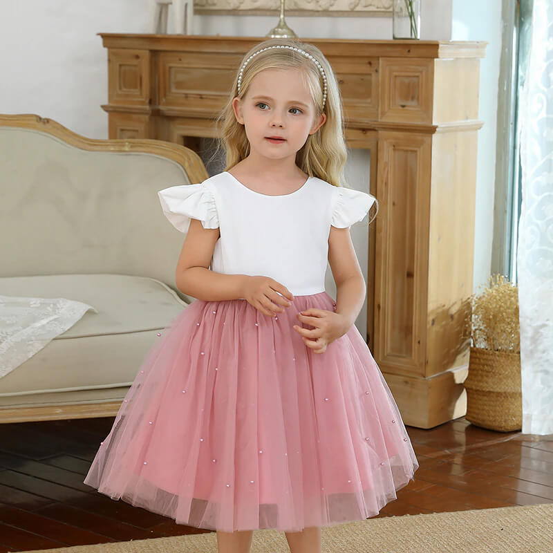 Robe princesse demoiselle d honneur petite fille