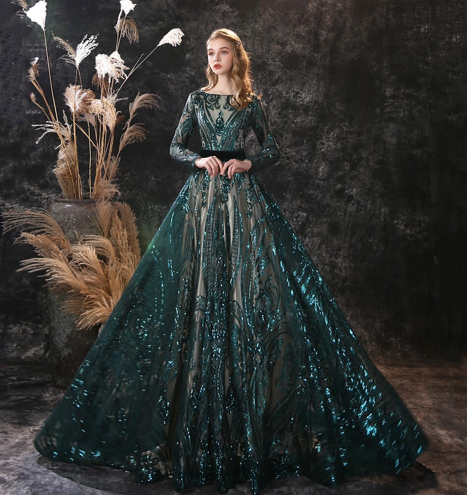 Robe princesse femme noir