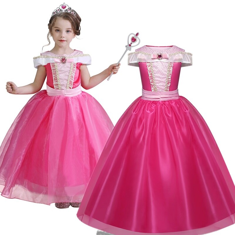 Robe princesse fushia