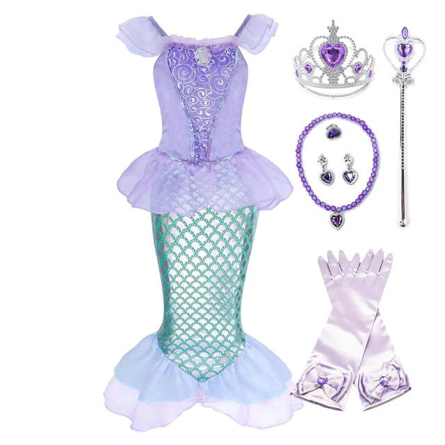 Robe princesse sirene