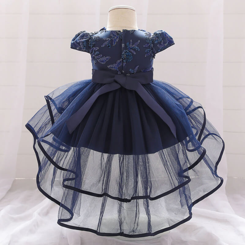 Robe royal petite fille