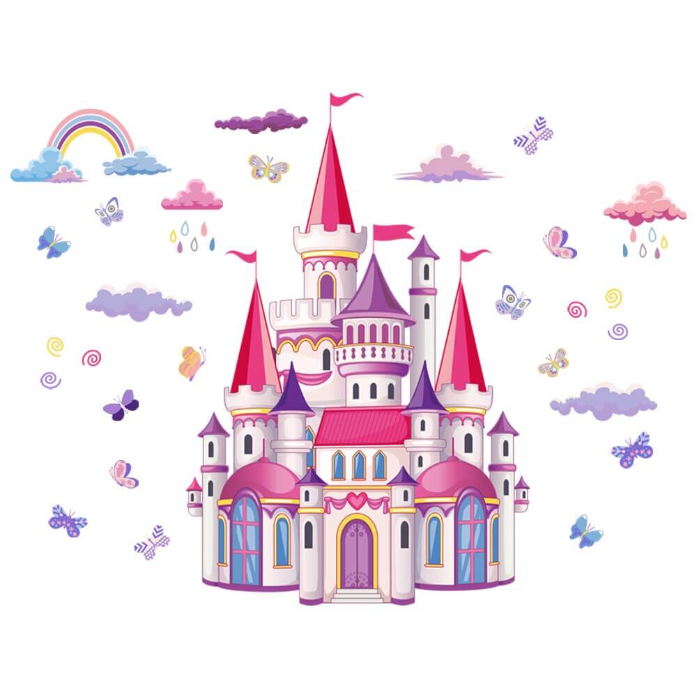 Sticker Château Fort - Magic Stickers