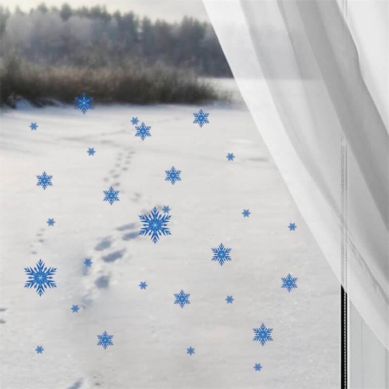 Stickers flocons de neige fenetre