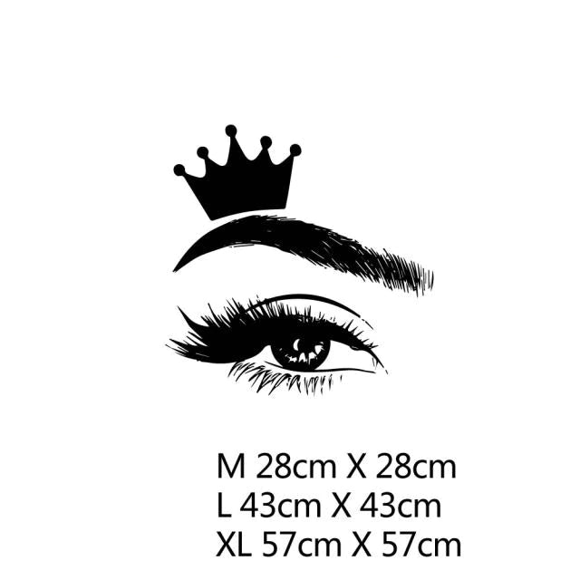 Stickers maquillage cils