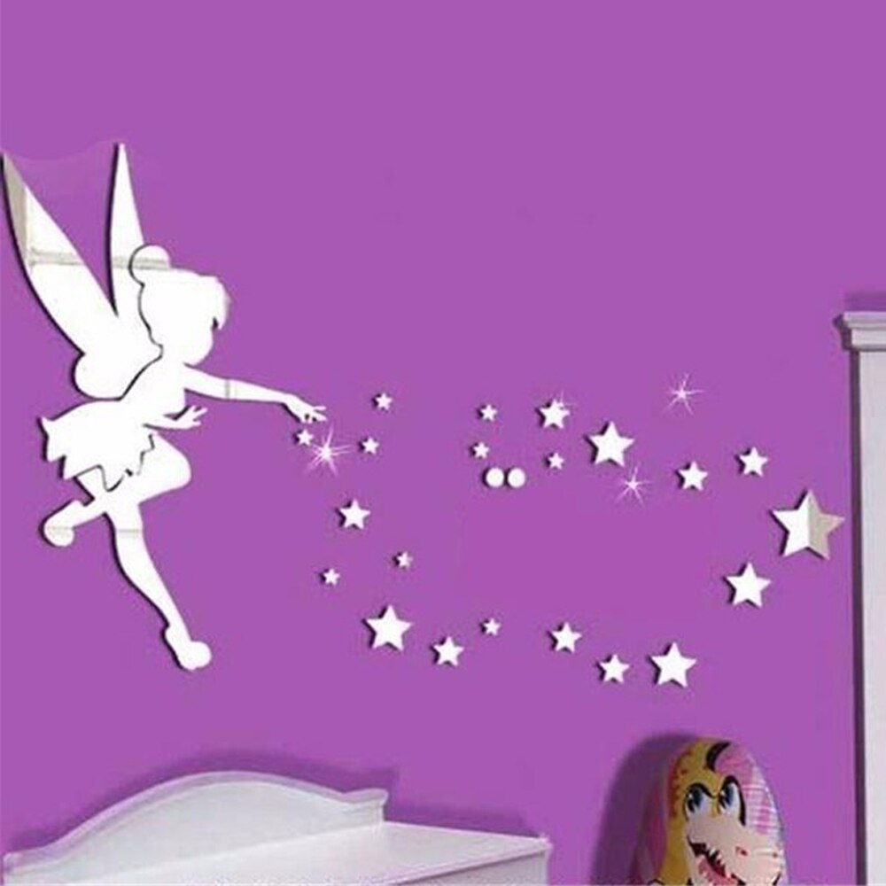 Stickers miroir fee clochette