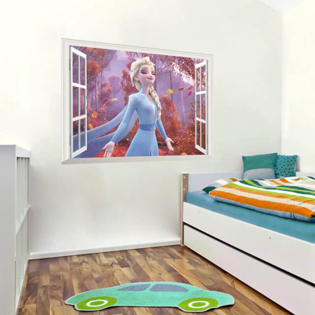 Stickers ouverture princesse