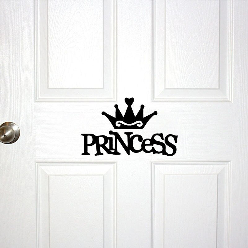 Stickers Porte Princesse, Princesse Parfaite