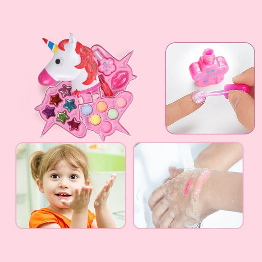 Valisette maquillage licorne