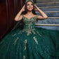 Robe de Mariée Princesse Verte