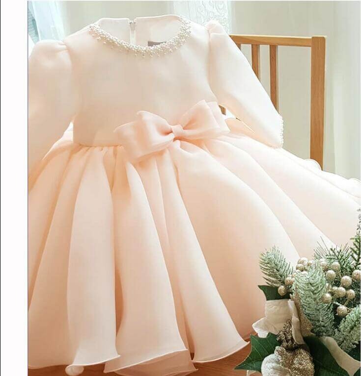 Robe Bébé Baptême Bohème