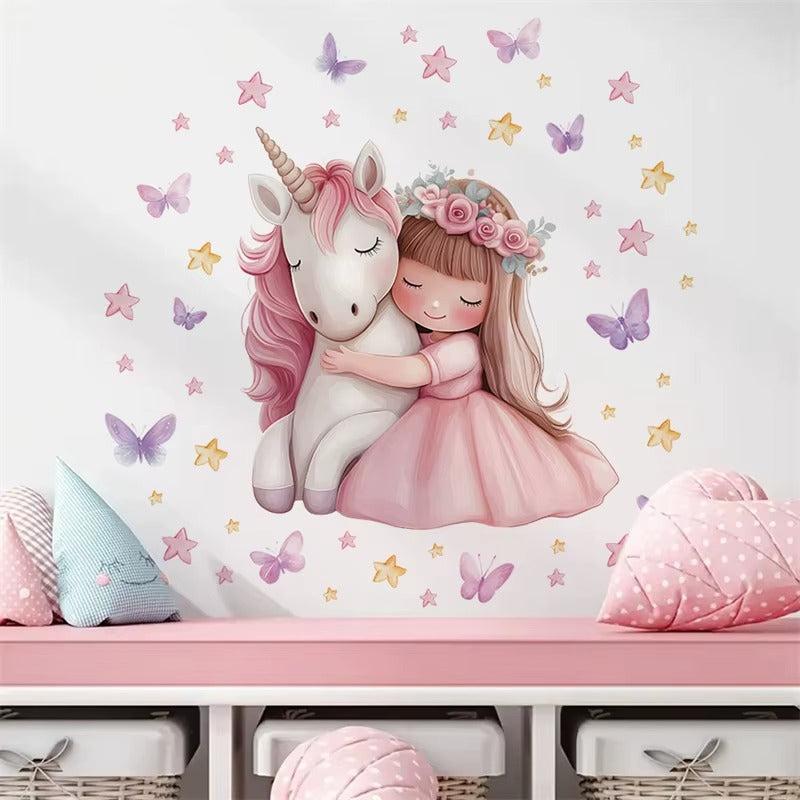 Stickers Chambre Fille Féerique