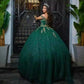 Robe de Mariée Princesse Verte