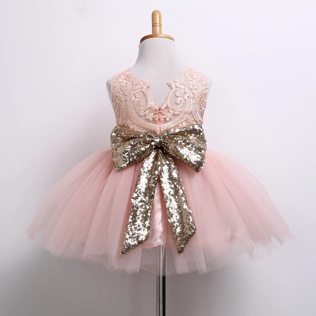Robe Princesse Bebe Fille Anniversaire