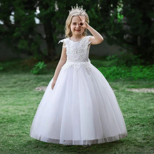 Robe Princesse Enfant Blanche