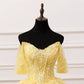 Robe Princesse Femme Or