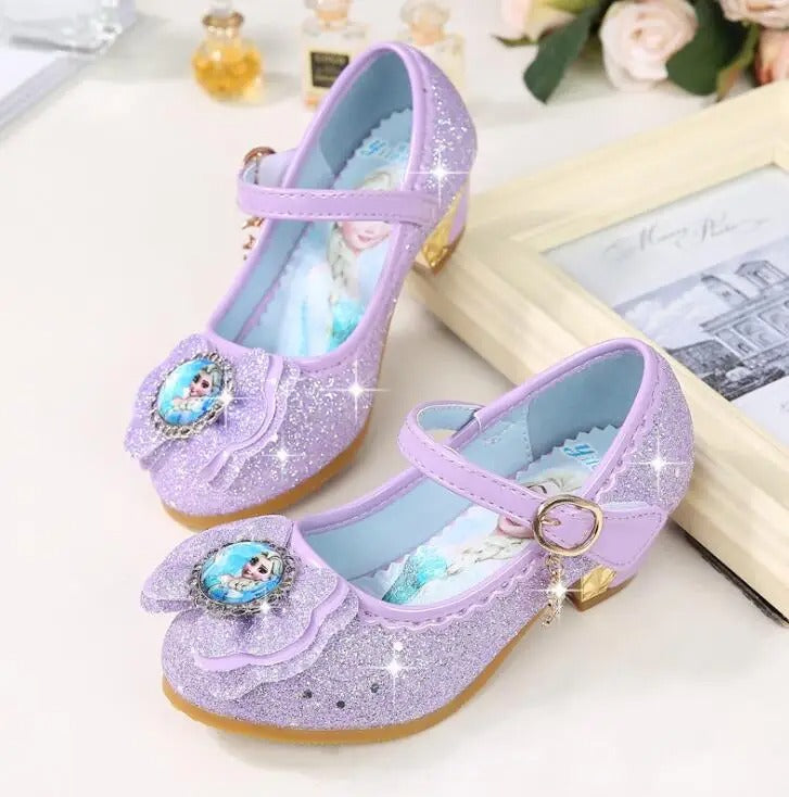Chaussures Princesse Reine des Neiges violette