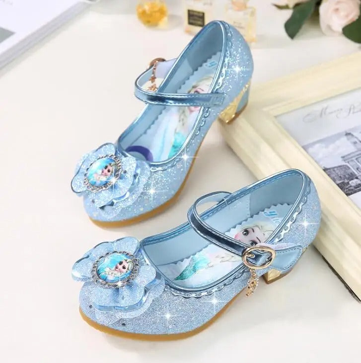 Chaussures Princesse Reine des Neiges bleu