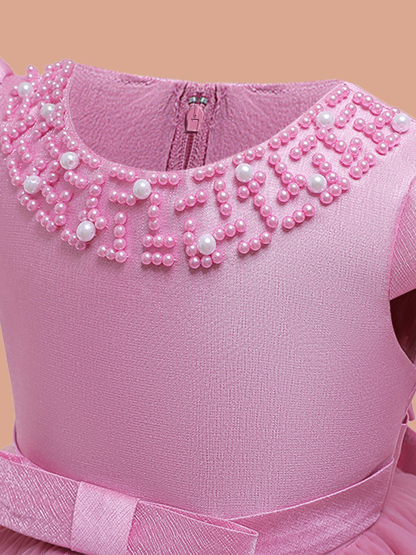 Robe Bébé Fille Rose Pale