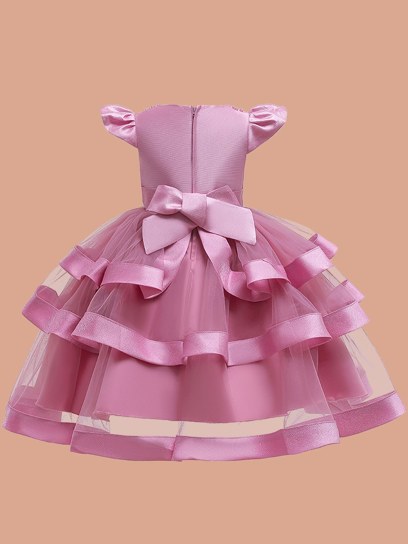 Robe Bébé Fille Rose Pale